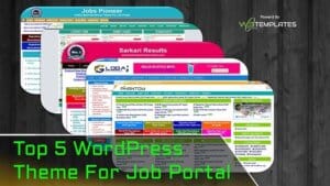Top 5 WordPress Theme for job portal