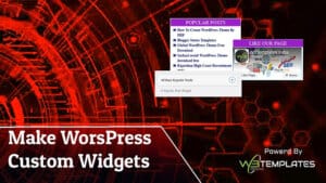 How To Create WordPress Custom Widgets Without any plugin 1 WordPress custom widgets
