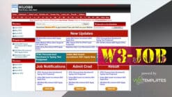 Free Job Alert WordPress Theme