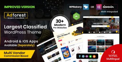 AdForest GPL Theme W3Templates