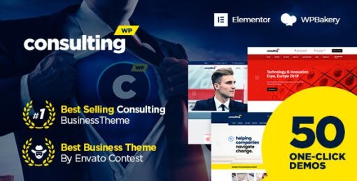Consulting WordPress Theme GPL W3Templates