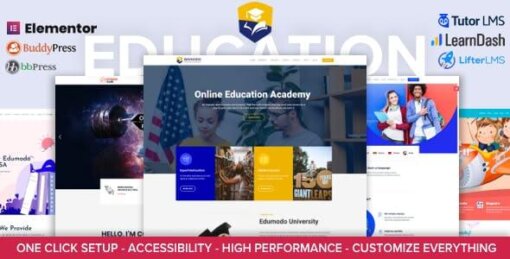 Edumodo WordPress Theme GPL W3Templates