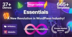 Essentials WordPress Theme GPL W3Templates