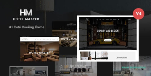 Hotel Master WordPress GPL Theme W3Templates