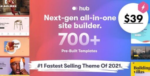Hub Theme WordPress GPL W3Templates