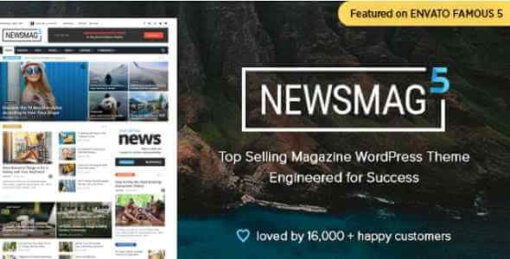 Newsmag-Theme-W3Templates