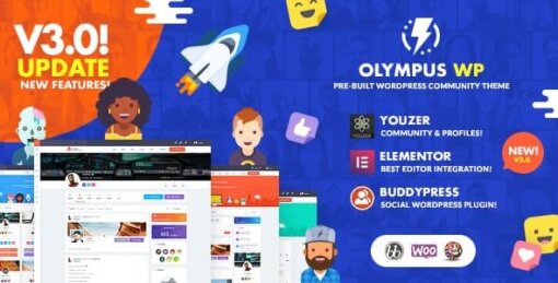Olympus WordPress Theme GPL W3Templates