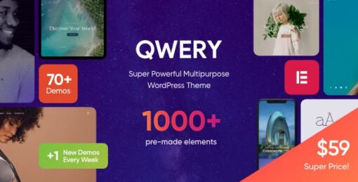 Qwery WordPress GPL Theme