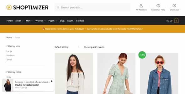 10+ Best eCommerce Themes For WordPress Store 10 Shoptimizer-Theme-w3templates