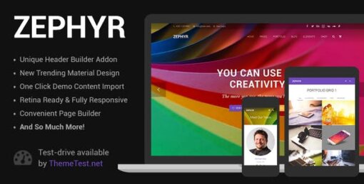Zephyr WordPress Theme GPL W3Templates