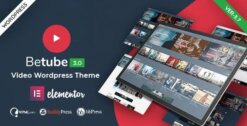 Betube Video WordPress Theme GPL W3Templates