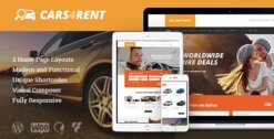Cars4Rent WordPress Theme GPL W3Templates