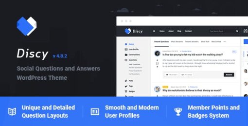 Discy WordPress Theme GPL W3Templates
