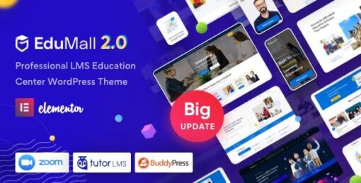 EduMall WordPress Theme GPL W3Templates