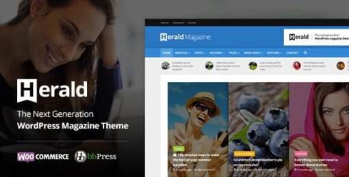 Herald WordPress Theme GPL W3Templates