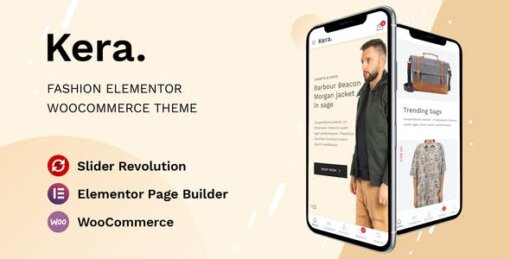 Kera WooCommerce Theme GPL W3Templates