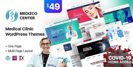 Medizco WordPress Theme GPL W3Templates