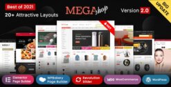 Mega Shop WooCommerce Theme GPL W3Templates