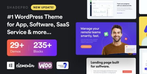 ShadePro WordPress Theme GPL W3Templates