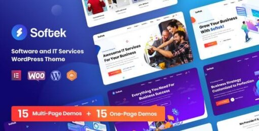 Softek WordPress Theme GPL W3Templats