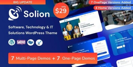Solion WordPress Theme GPL W3Templates