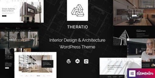 Theratio WordPress Theme GPL W3Templates