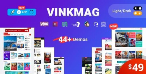 Vinkmag WordPress Theme GPL W3Templates