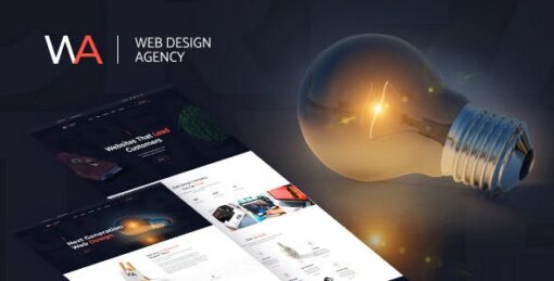 Wagency WordPress Theme GPL W3Templates