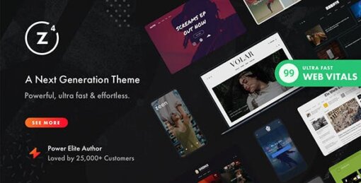 Zeen WordPress Theme GPL W3Templates