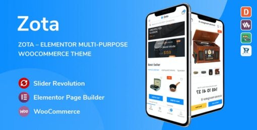 Zota WordPress Theme GPL W3Templates