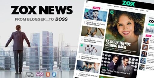 Zox News WordPress Theme GPL W3Templates