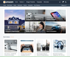 Amazen Blogger Template Download 7 Amazen Blogger Template