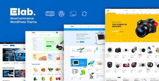 eLab GPL Theme W3Templates