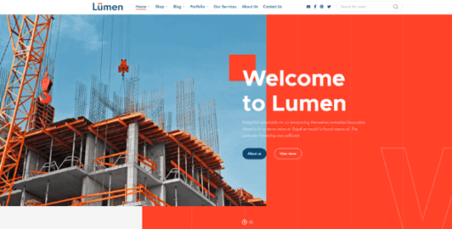 lumen-theme-W3Templates