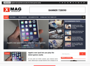 X-Mag Blogger Template Download 9 X-Mag Blogger Template