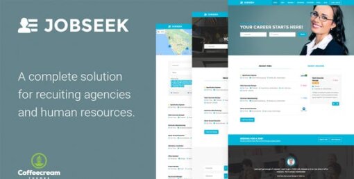 Jobseek GPL Theme W3Templates