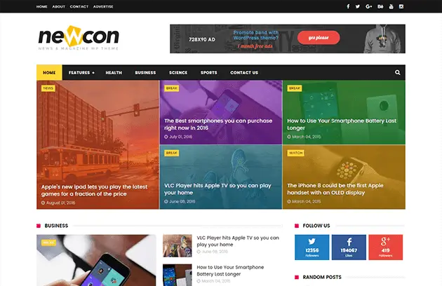newcon-news-blogger-template-w3templates