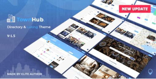 TownHub Theme GPL For Directory & Listing WordPress Websites