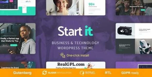 Start It Theme GPL