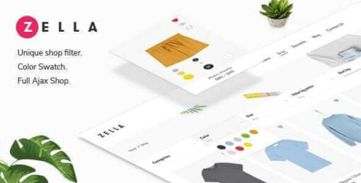 Zella Theme GPL For WooCommerce AJAX WordPress Theme – RTL support