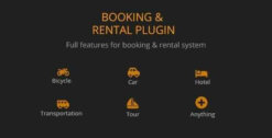 BRW Booking Rental Plugin