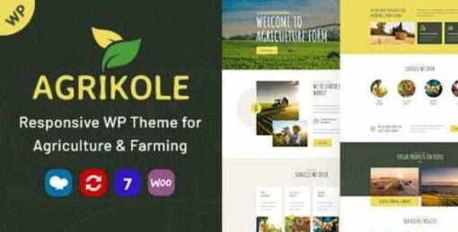 Agrikole Theme GPL Latest Version