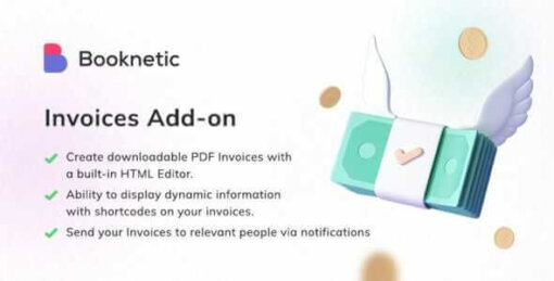 Booknetic Invoices Addon GPL