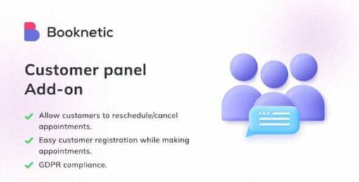 Customer Panel for Booknetic GPL