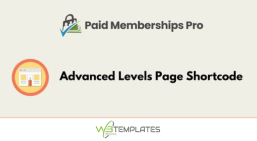 Paid Memberships Pro Advanced Levels Page Shortcode GPL