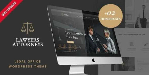 Lawyer Attorneys Theme GPL