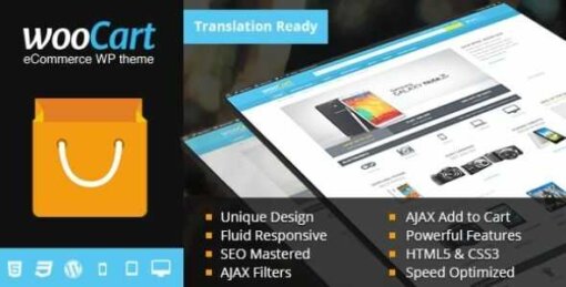 WooCart WordPress Theme GPL