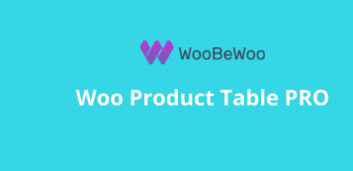 Woo Product Table PRO GPL