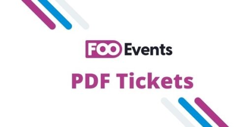 FooEvents PDF Tickets Extension