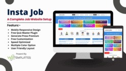 Instajob WordPress Theme - Best Job Portal Website Theme